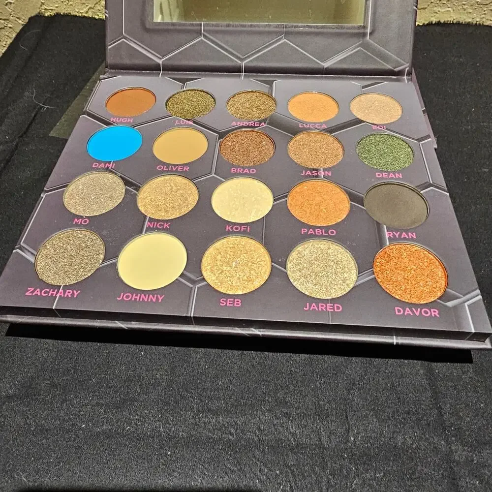 Barbarella Smoky Eyeshadow Palette  New Neutral Grunge Glam Multi Finish Makeup
